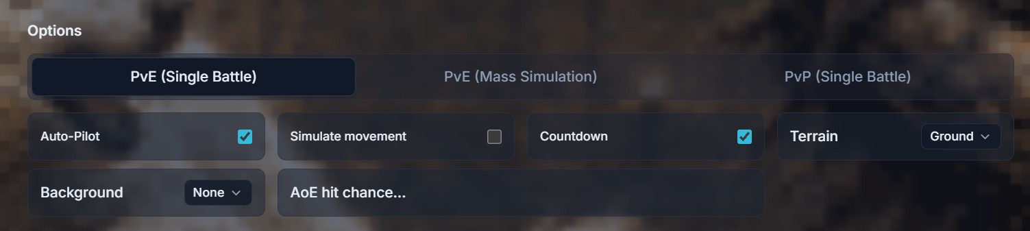 Arena stage ready to Start with Auto-Pilot options