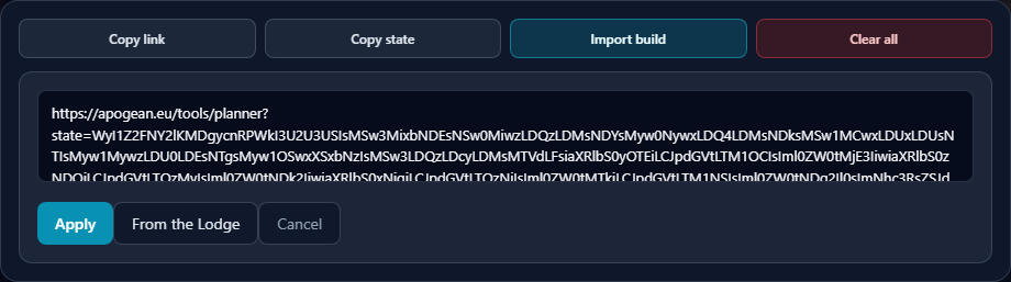 Import field with an Apogean.eu builder URL